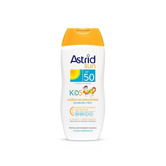 Astrid Dětské mléko na opalování OF 50 Sun