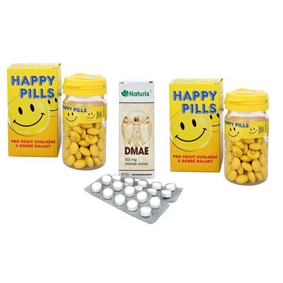 Vetrisol Happy Pills 2 x 75 tbl. + DMAE 50 tbl. zvýhodněné balení