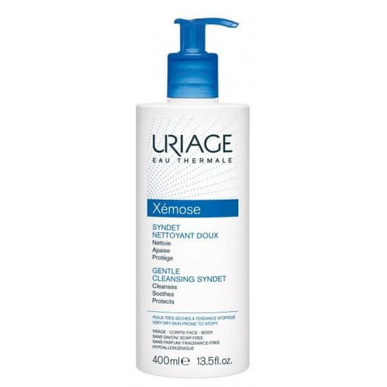 Uriage Jemný čisticí krémový gel pro suchou až atopickou pokožku Xémose (Gentle Cleansing Syndet)