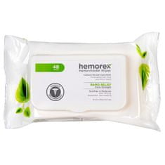 Hemorex Vlhčené ubrousky na hemoroidy Multipack 48 ks