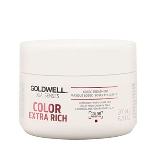 GOLDWELL Maska pro barvené vlasy Dualsenses Color Extra Rich (60 SEC Treatment)