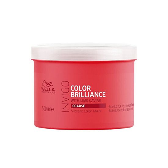 Wella Professional Maska pro hrubé barvené vlasy Invigo Color Brilliance (Vibrant Color Mask)
