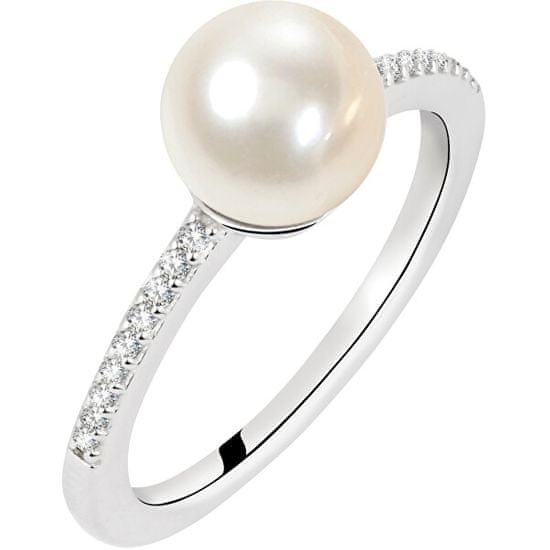 Morellato Stříbrný prsten s perlou Perla SANH070