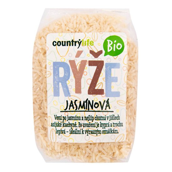 Country Life Rýže jasmínová BIO