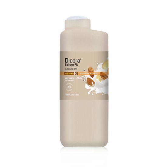 Dicora Sprchový gel s vitamínem B Mandle & ořechy (Shower Gel) 400 ml