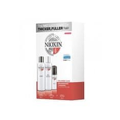 Nioxin Dárková sada pro jemné barvené výrazně řídnoucí vlasy System 4