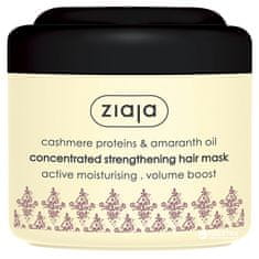 Ziaja Posilující maska na vlasy s amarantovým olejem Cashmere (Concentrated Strengthening Hair Mask) 200ml