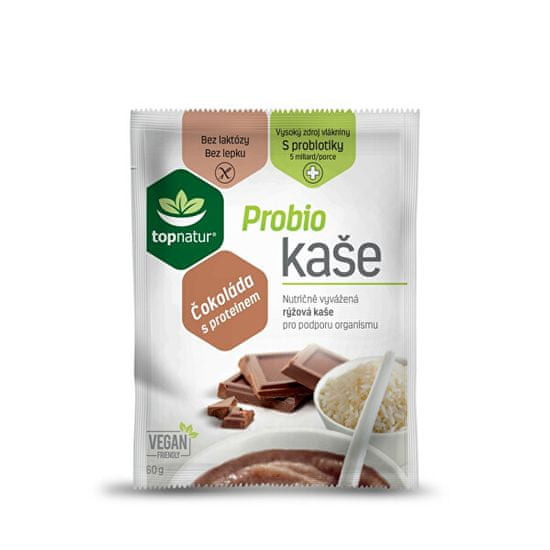 Topnatur Probio kaše čokoláda s proteinem 25 x 60 g
