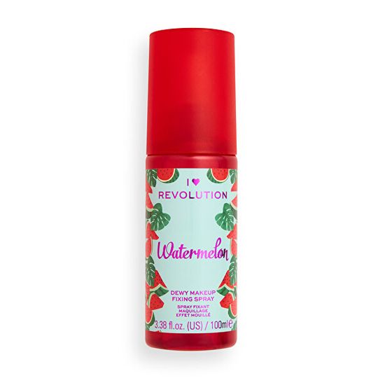 I Heart Revolution Fixační sprej na make-up I♥Revolution Watermelon (Dewy Makeup Fixing Spray) 100 ml