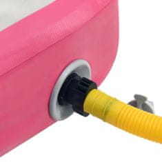 Vidaxl Nafukovací žíněnka s pumpou 60 x 100 x 10 cm PVC růžová