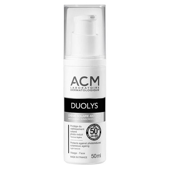 ACM Ochranný krém proti stárnutí pleti SPF 50+ Duolys (Anti-Ageing Sunscreen Cream) 50 ml