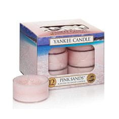 Yankee Candle Aromatické čajové svíčky Pink Sands 12 x 9,8 g