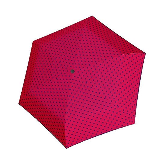 Doppler Dámský skládací deštník Hit Mini Flat Dots 722565PD02