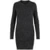 Vero Moda Dámské šaty VMDOFFY 10215523 Black MELANGE (Velikost S)
