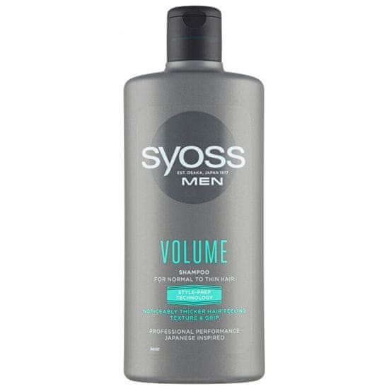Syoss Šampon pro muže pro objem vlasů pro normální až jemné vlasy Volume (Shampoo)