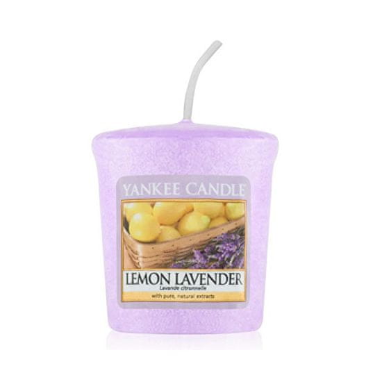 Yankee Candle Aromatická votivní svíčka Lemon Lavender 49 g