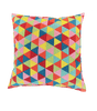 Voňavý dekorační polštář trojúhelníky barevné
