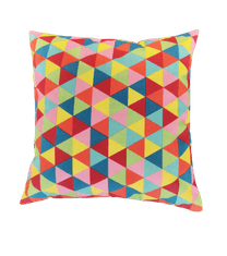 RTex Voňavý dekorační polštář trojúhelníky barevné
