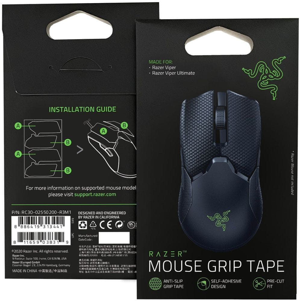 Razer Mouse Grip Tape - Viper/Viper Ultimate (RC30-02550200-R3M1)