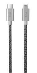 EPICO FABRIC BRAIDED CABLE C to Lightning 1.2m 2020 - space grey 9915101300183