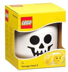 LEGO Úložná hlava (velikost S) - kostlivec