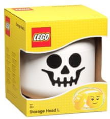 LEGO Úložná hlava (velikost L) - kostlivec