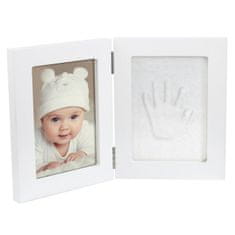Dooky Double frame Handprint & Luxury Memory Box