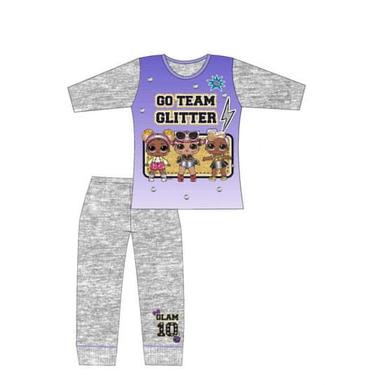 TDP TEXTILES Dívčí bavlněné pyžamo LOL Surprise Glitter Team 5 let (110cm)