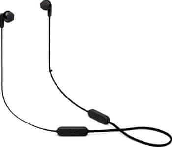 bezdrátová kvalitní sluchátka jbl tune 215bt Bluetooth 5.0 výdrž 16 h na nabití pohodlná v uších díky ergonomickému tvaru odolná zamotávání se kabel s ovladačem handsfree funkce jbl pure bass sound zvuk bohatý na silné basy