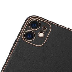 Dux Ducis Yolo kožený kryt na iPhone 12 mini, černý