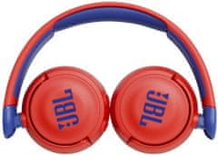 JBL JR310BT, červená/modrá