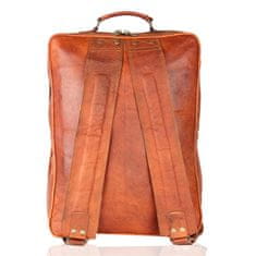Kožený batoh Priamos
