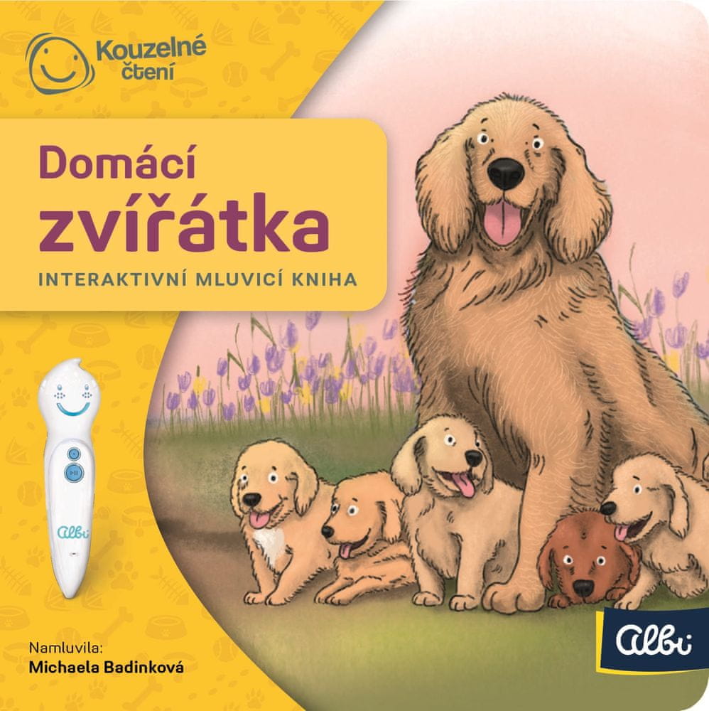 Levně Albi KOUZELNÉ ČTENÍ Minikniha - Domácí zvířata