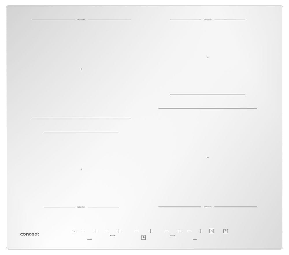 Levně Concept indukční deska IDV4260wh