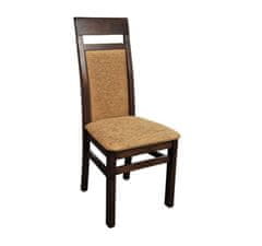 Pyka Jídelní židle Domino - dřevo D11 / béžová