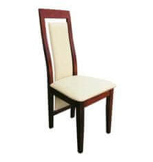 Pyka Jídelní židle Lisa - bawaria / smetanová (G105)