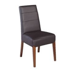 Pyka Jídelní židle Bianco - dřevo D3 / tmavě šedá (Platin)