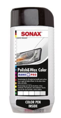 Sonax Sonax Polish&amp;Wax Color bílá 500ml