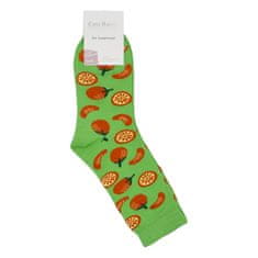 Emi Ross Veselé ponožky Pomeranč, zelené 35-39