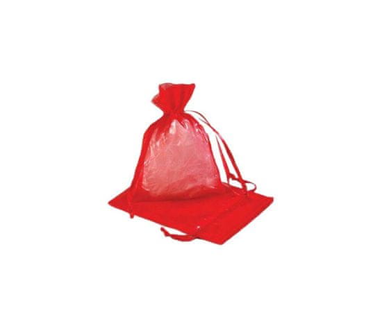 EFCO Dárkový sáček červený, 7,5x10 cm,