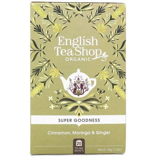 English Tea Shop Skořice, moringa a zázvor BIO 20 sáčků