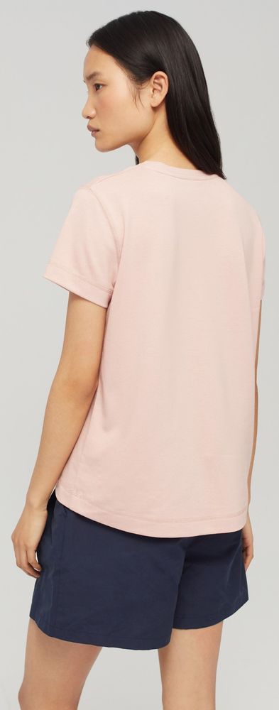 Ecoalf dívčí tričko Lower Because 158 – 164 světle růžová