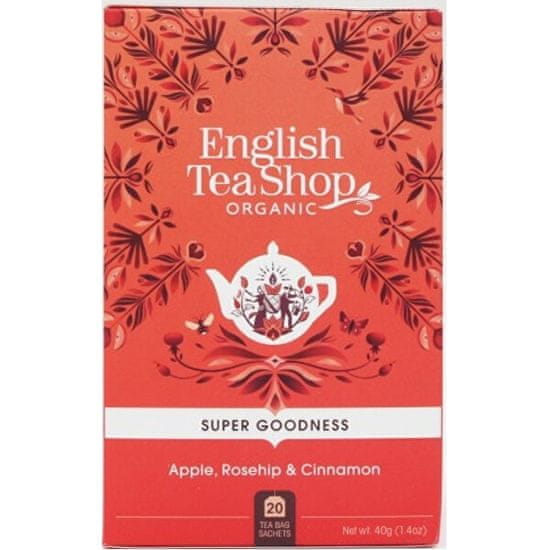 English Tea Shop Jablko, šípek a skořice BIO 20 sáčků