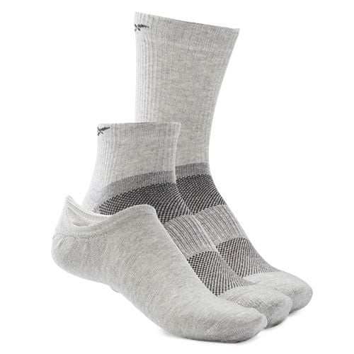 Reebok Pánské ponožky , TE ALL PURPOSE SOCK | GH0406 | šedá | XL