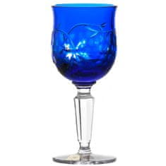 Caesar Crystal Sklenice na víno Grapes, barva modrá, objem 140 ml