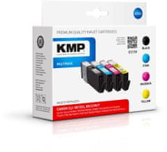 KMP Canon CLI-581 Bk/C/M/Y XXL Multipack (Canon CLI 581 Bk/C/M/Y XXL Multipack)