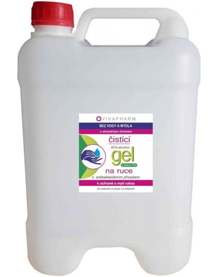 Vivapharm Antibakteriální čistící gel na ruce kanystr 10 litrů VIVAPHARM  10 litrů