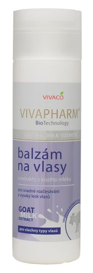 Vivapharm Balzám na vlasy s kozím mlékem VIVAPHARM  200ml