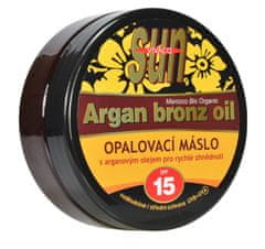 SUN Vital Opalovací máslo s BIO arganovým olejem SPF 15 SUN VITAL  200ml