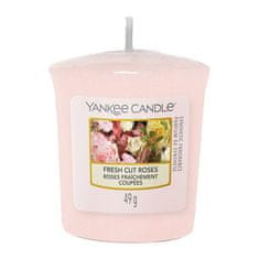 Yankee Candle Svíčka , Čerstvě nařezané růže, 49 g